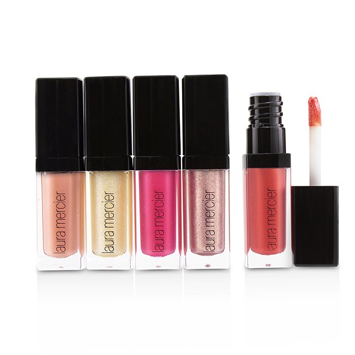 Коллекция блесков для губ Laura Mercier Starlights, 5 оттенков по 2,8 г, с витамином Е и увлажняющим эффектом