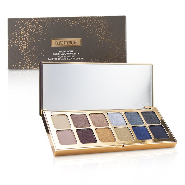 Палитра теней для век Laura Mercier Nights Out, 12 оттенков, 12x1 г