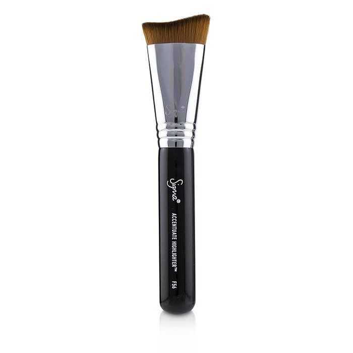 Щётка для хайлайтера Sigma Beauty с изогнутой головкой, для всех типов кожи