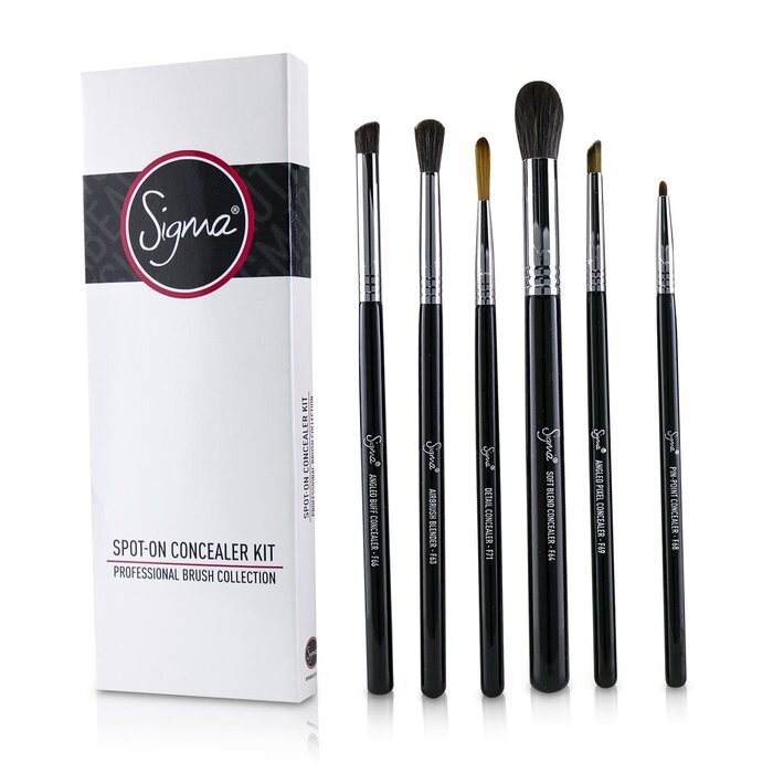 Набор кистей для коррекции Sigma Beauty Spot On Concellar Kit, 6 шт.