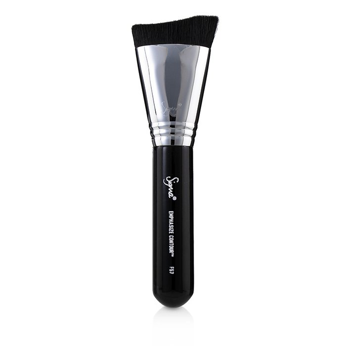 Кисть для контурирования Sigma Beauty F57 с изогнутой формой для скул и румян