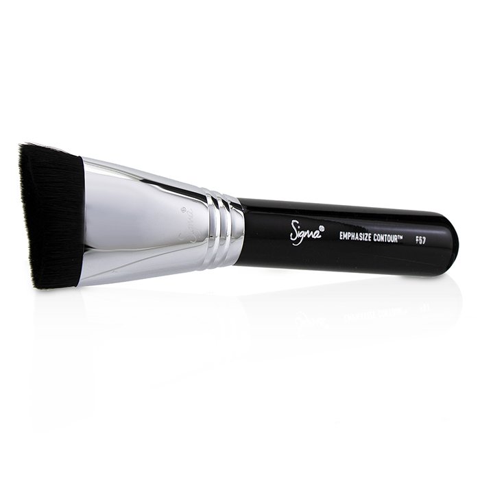 Кисть для контурирования Sigma Beauty F57 с изогнутой формой для скул и румян