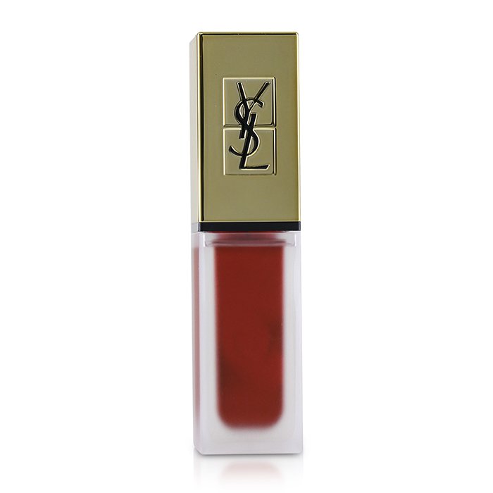 Тинт для губ Yves Saint Laurent с металлическим финишем 6 мл, оттенок #104 Rose Gold Riot