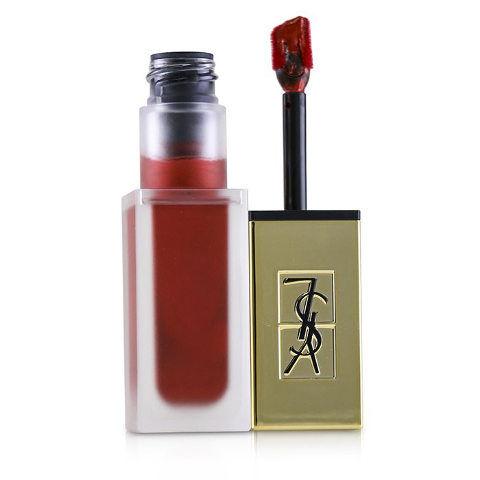 Тинт для губ Yves Saint Laurent с металлическим финишем 6 мл, оттенок #104 Rose Gold Riot