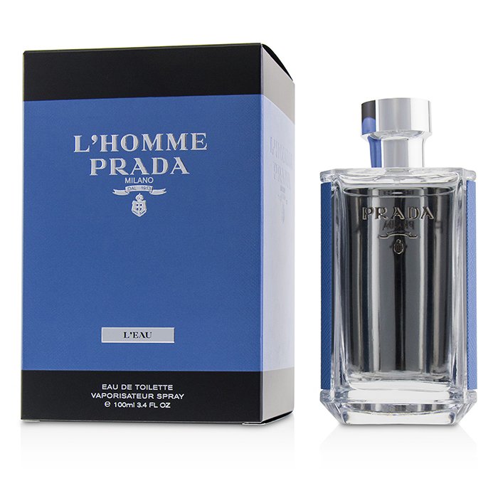 Prada L'Homme L'Eau туалетная вода, 50 мл — древесно-зеленый аромат с мандарином и нежными цветочными нотами