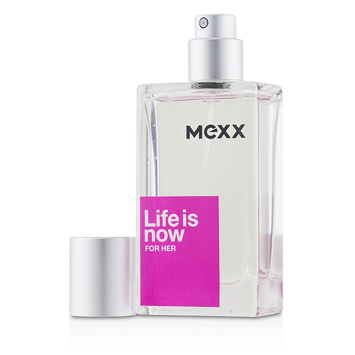 туалетная вода Mexx Life Is Now, 50 мл — освежающий аромат с цитрусовыми и древесными нотами для женщин