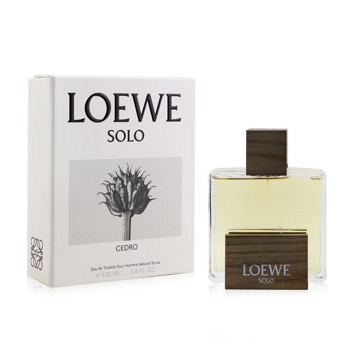 Loewe Solo Loewe Cedro парфюмерная вода для мужчин с древесными нотами, 50 мл
