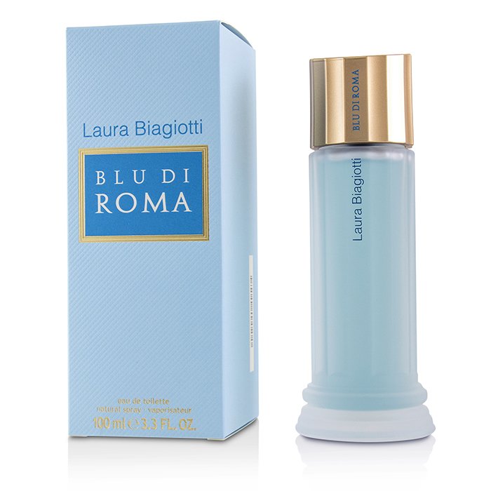 Туалетная вода Laura Biagiotti Blu di Roma, 50 мл, с молекулой Помароса, жасмином и пачули для женщин