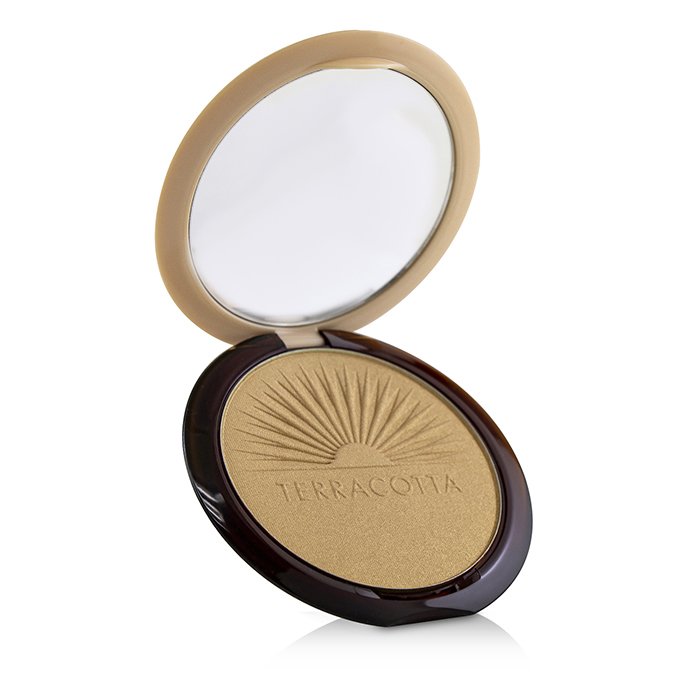 пудра-хайлайтер Guerlain Terracotta Summer Glow с жемчужной пудрой для лица, 10 г