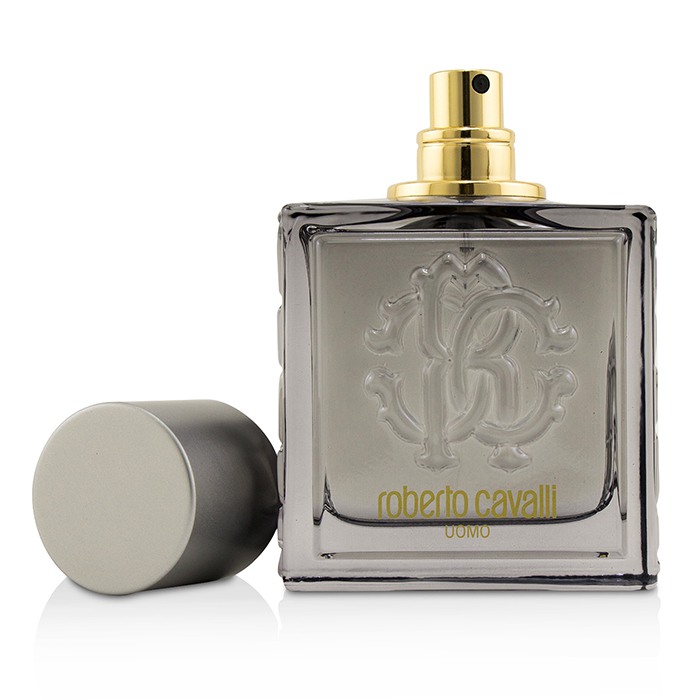 Roberto Cavalli Uomo Silver Essence туалетная вода 100 мл, восточно-древесный аромат для мужчин