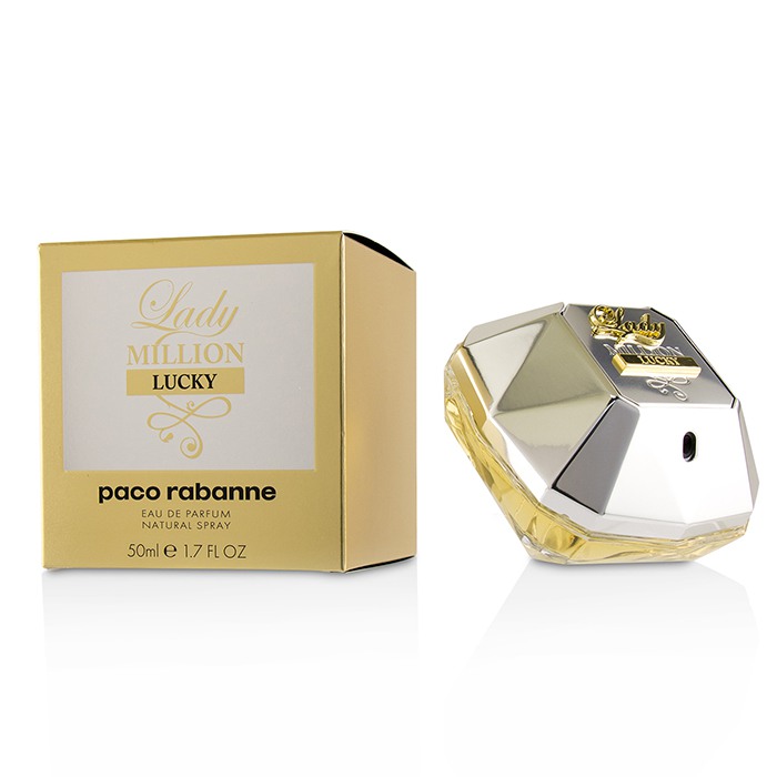 Eau de parfum Lady Million Lucky с нотами малины и розы для женщин, 50 мл