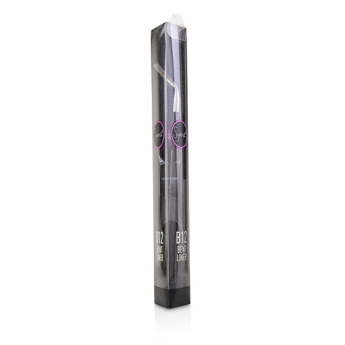 Кисть для подводки Sigma Beauty B12 с изогнутым кончиком для точного нанесения