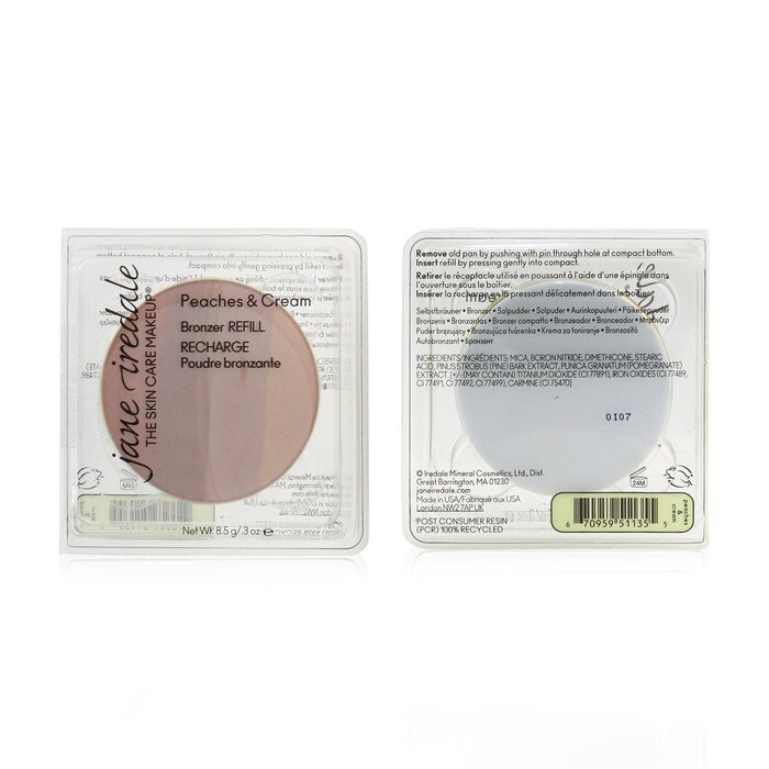 Бронзер с четырьмя оттенками для лица Jane Iredale, 8,5 г