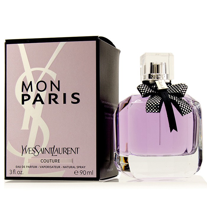 Yves Saint Laurent Mon Paris Couture парфюм 50 мл — цветочно-цитрусовая композиция с нотами личи и пачули для женщин