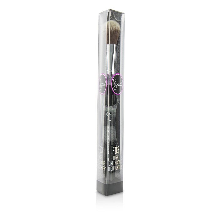 Кисть для хайлайтера Sigma Beauty F03 с волокнами Sigmax® для идеального нанесения, высокий эффект сияния
