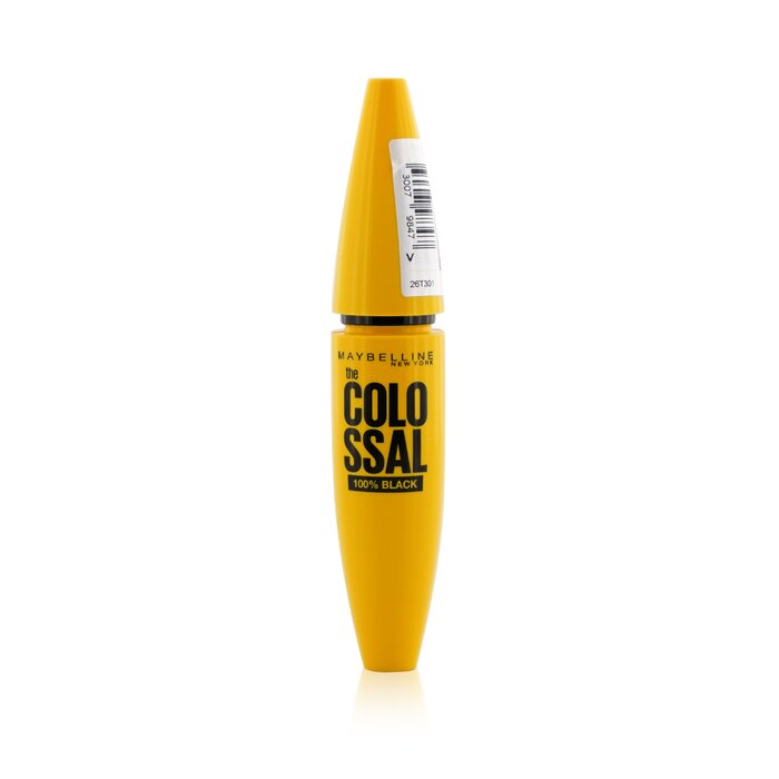 Маскара Maybelline Volum' Express The Colossal 100% Black, 10.7 мл — объём и длина без комков для выразительного взгляда