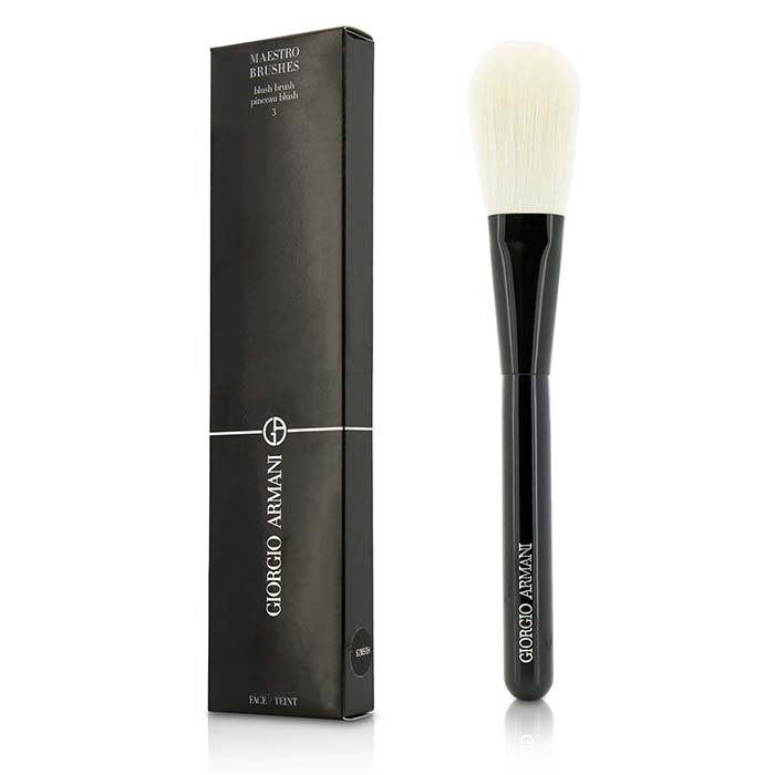 Кисть для румян Giorgio Armani с натуральным ворсом, для профессионального и естественного макияжа