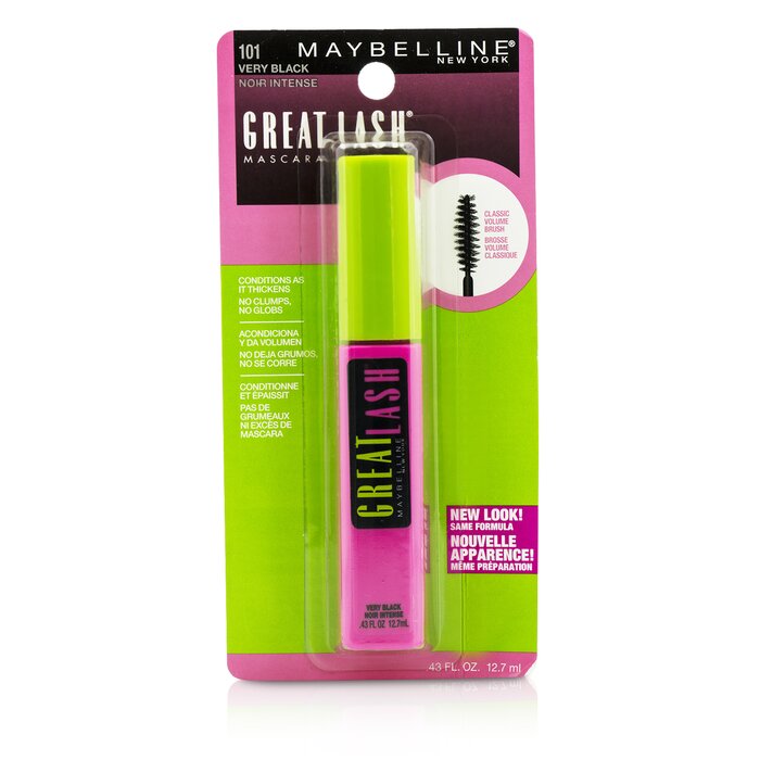 Тушь для ресниц Maybelline Great Lash с увеличивающим объемом, 12.7 мл