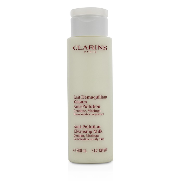 Очищающее молочко Clarins для комбинированной и жирной кожи с растительными экстрактами, 400 мл