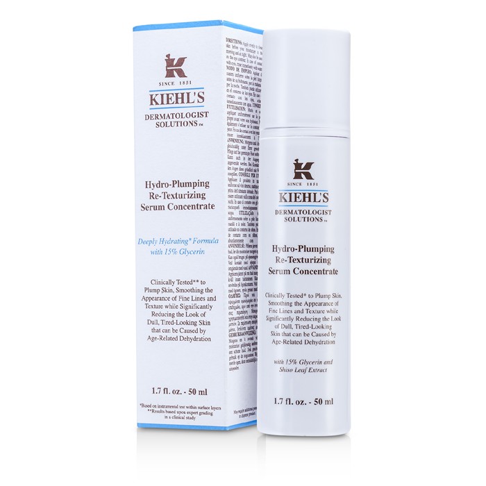 Сыворотка Kiehl's для лица с глицерином и экстрактом сисо, 75 мл — увлажнение и восстановление текстуры кожи
