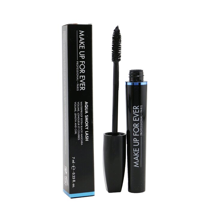 маскара водостойкая Aqua Smoky Lash Extra Black для ресниц 7 мл