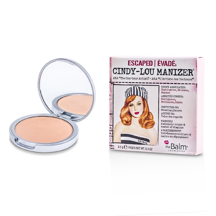 TheBalm универсальная пудра 8,5 г с персиково-розовым оттенком для лица и век