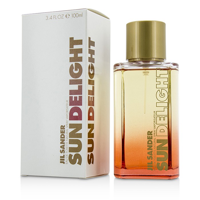 Парфюмерная вода JIL Sander Sun Delight 100 мл — цветочно-фруктовый аромат с шоколадом и ванилью для лета