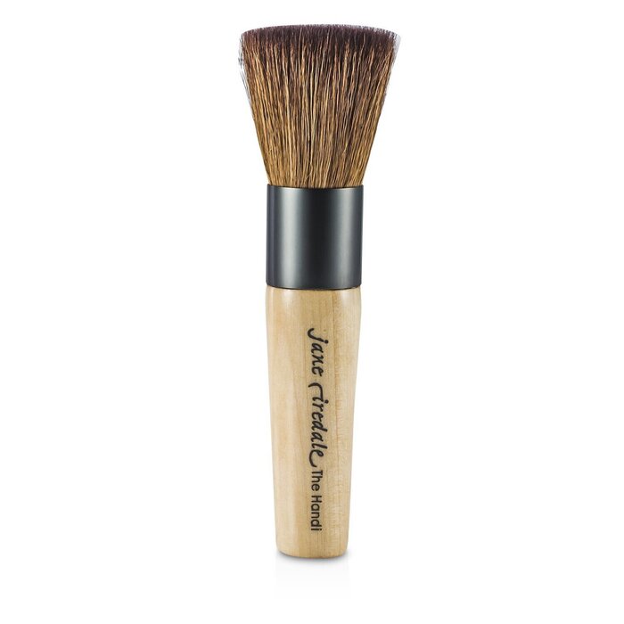 Кисть для макияжа Jane Iredale, ручная работа, для основы и румян, компактная