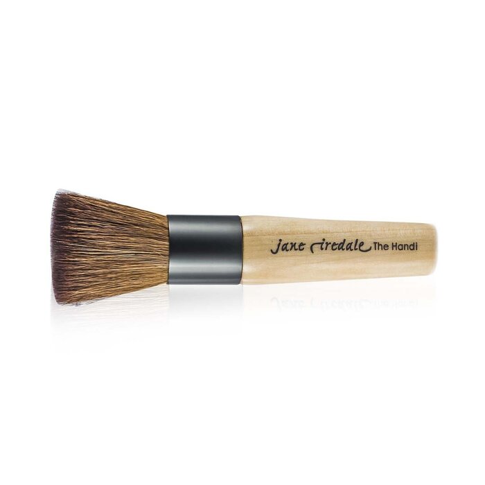 Кисть для макияжа Jane Iredale, ручная работа, для основы и румян, компактная