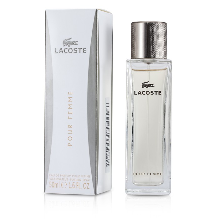 Lacoste Pour Femme Eau De Parfum 30 мл — цветочно-фруктовый аромат с нотами черного перца, жасмина и мускуса.