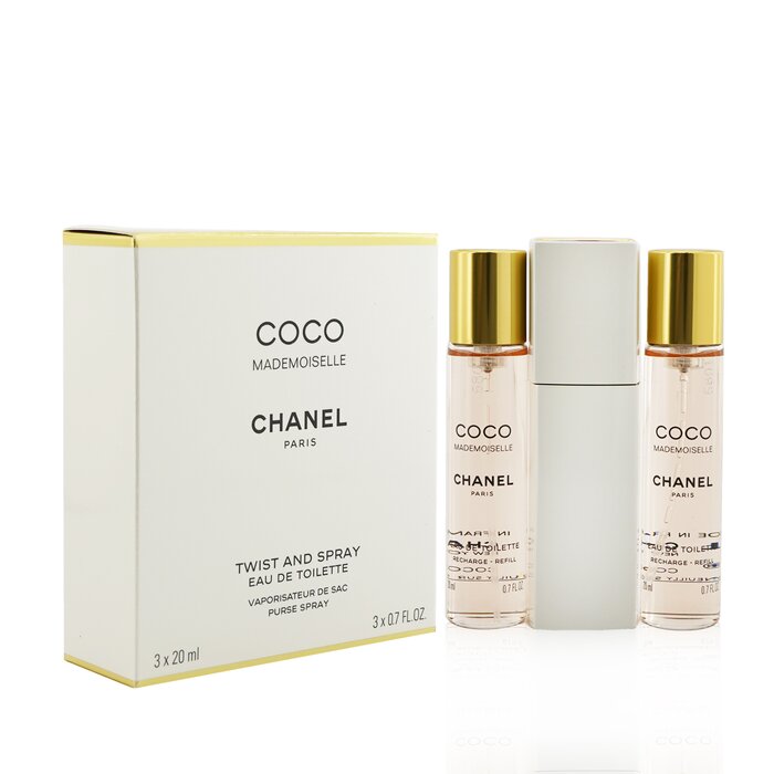 Chanel Coco Mademoiselle Eau De Toilette спрей 3x20 мл – восточно-цветочный аромат для женщин
