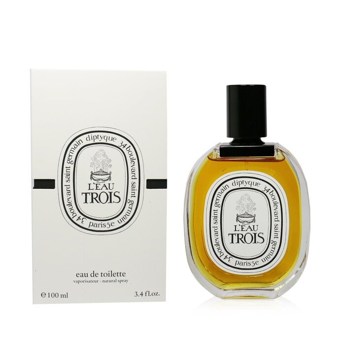 Diptyque L'Eau Trois туалетная вода 100 мл — древесно-пряный аромат для мужчин и женщин