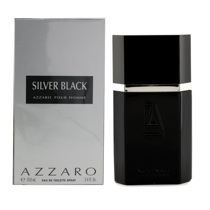 Loris Azzaro Silver Black туалетная вода для мужчин, древесно-ароматическая, 100 мл