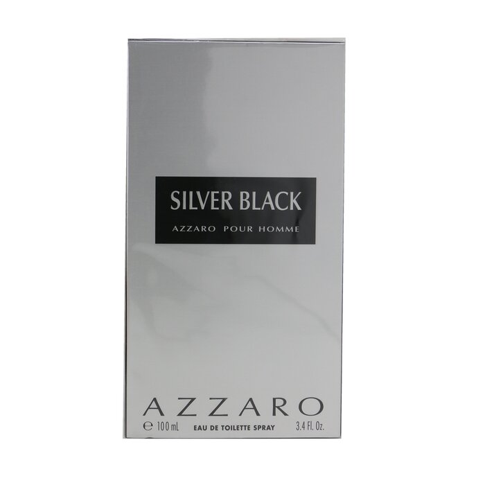 Loris Azzaro Silver Black туалетная вода для мужчин, древесно-ароматическая, 100 мл