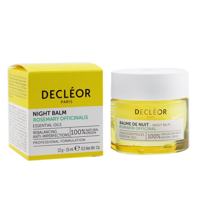 Ночной бальзам для лица с ромашкой Decleor, 15 мл — для комбинированной и жирной кожи.