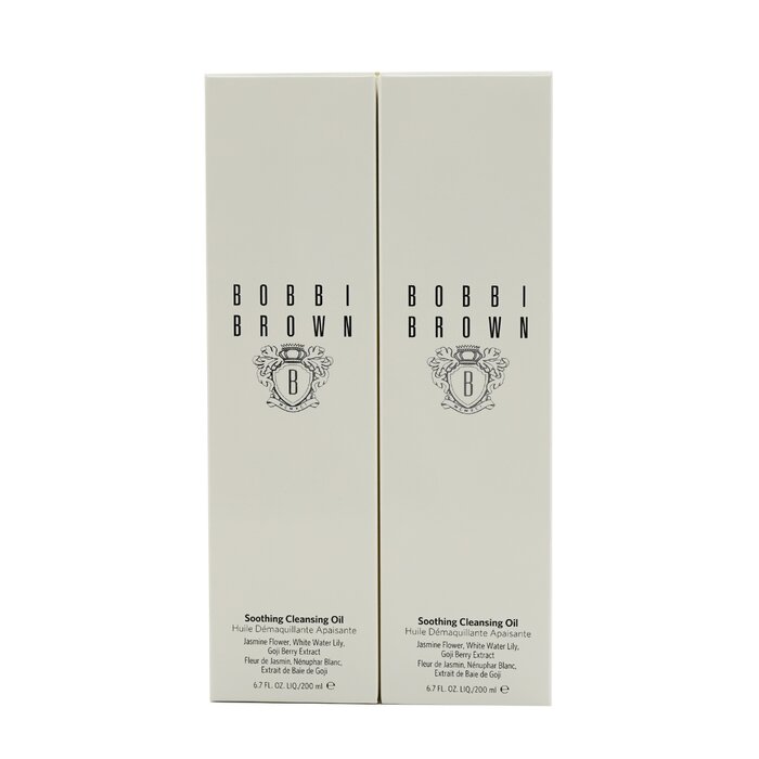 Очищающее масло для лица Bobbi Brown с жасмином и маслом кукуи 2x200 мл