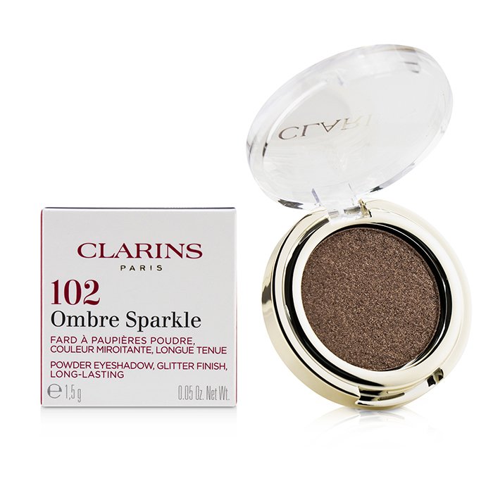 Тени для век с жемчужным блеском Clarins Ombre Sparkle 1.5 г, оттенок 102 Peach Girl