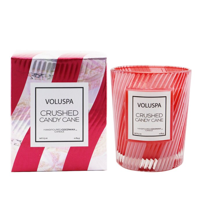 Свеча классическая Voluspa Crushed Candy Cane с кокосовым воском, 184 г