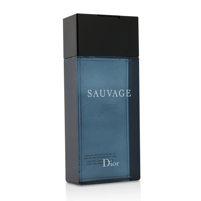 Душевой гель Sauvage от Christian Dior с легким очищающим эффектом, 200 мл