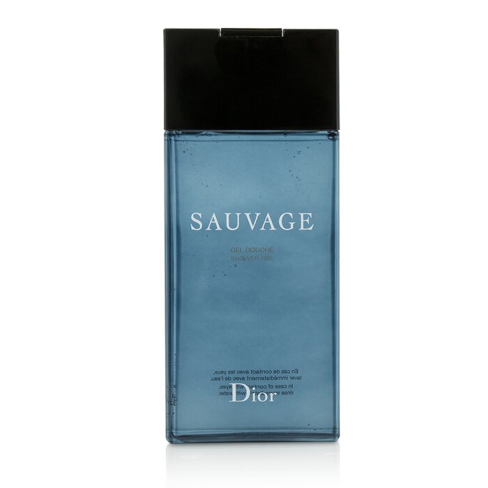 Душевой гель Sauvage от Christian Dior с легким очищающим эффектом, 200 мл