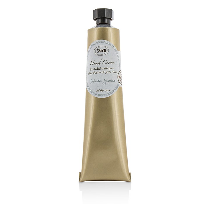 Крем для рук Sabon с маслом ши и алоэ вера, 50 мл, аромат жасмина
