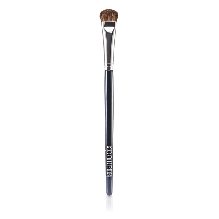Кисть для теней Laura Mercier с натуральным ворсом, плоская, для профессионального макияжа, 18 см