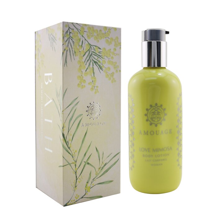 Лосьон для тела Amouage Love Mimosa с экстрактами масла ши и алоэ вера, 300 мл