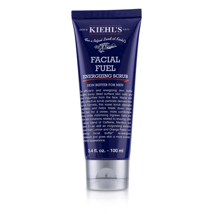 Очищающий скраб для лица Kiehl's с кофеином и абрикосовыми косточками 100 мл