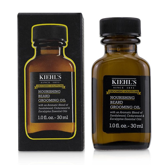 Питательное масло для ухода за бородой с натуральными ингредиентами Kiehl's, 30 мл