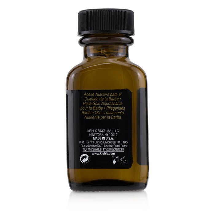 Питательное масло для ухода за бородой с натуральными ингредиентами Kiehl's, 30 мл
