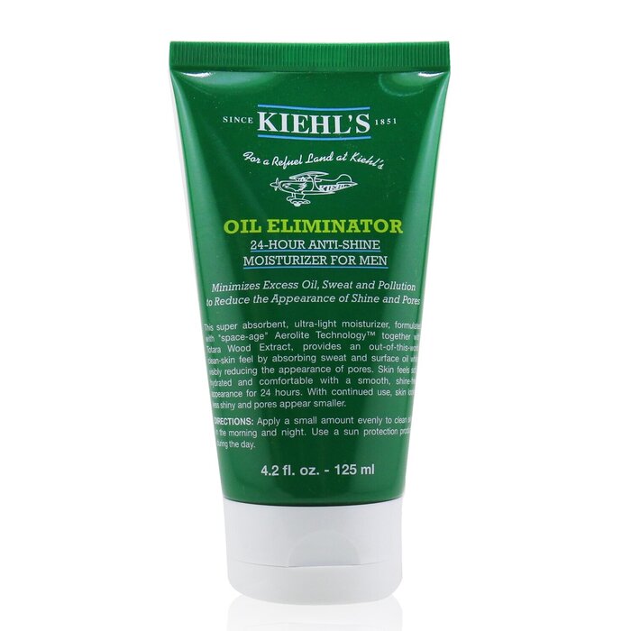 Kiehl's легкий увлажняющий крем для мужчин с глицерином, 125 мл против блеска и потоотделения