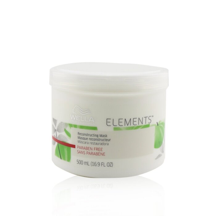 Восстанавливающая маска для волос Wella Elements с экстрактом ясени, 500 мл
