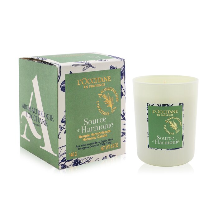 Ароматическая свеча L'Occitane с нотами кипариса и тимьяна, 140 г