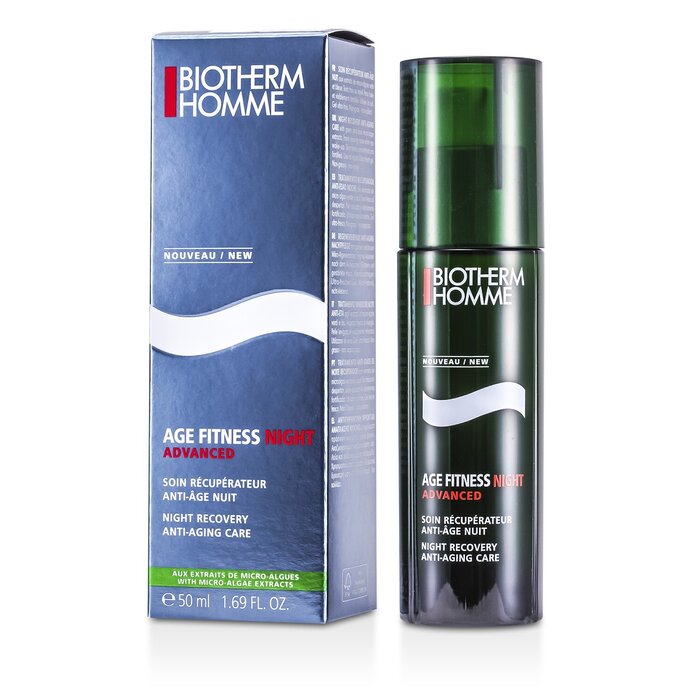 Ночной крем для лица Biotherm с экстрактами микроводорослей, 50 мл